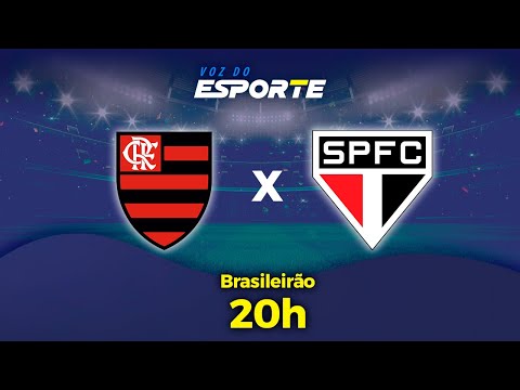 FLAMENGO X SÃO PAULO - NARRAÇÃO AO VIVO