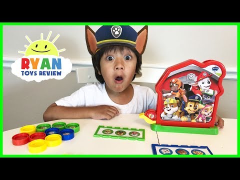 PAW PATROL TOY Bingo Game for Kids with Egg Surprise Toys