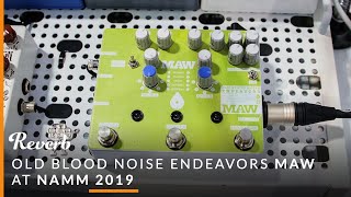 Video thumbnail for The New Old Blood Noise Endeavors Maw Pedal at Summer NAMM 2019 | Reverb by Reverb