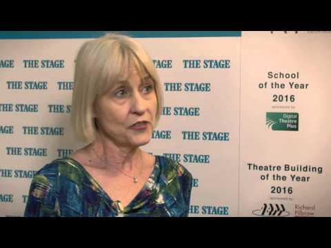 Jane Harrison, principal at Arts Educational Schools London, at The Stage Awards 2016