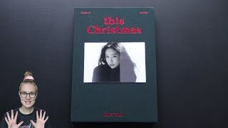 Unboxing Taeyeon 태연 Winter Mini Album This Christmas – Winter Is Coming