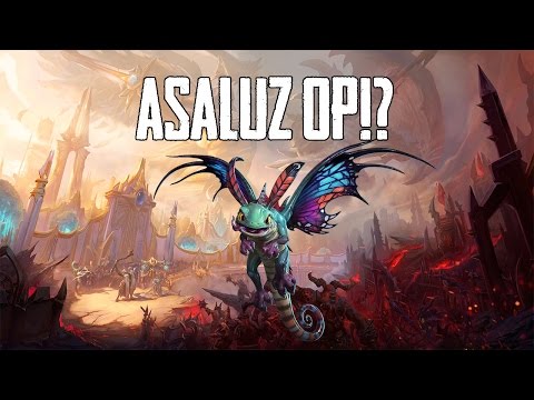 Heroes of the storm: Asaluz OP! Campo de batalha da eternidade pt-br