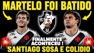 FINALMENTE FACUNDO COLIDIO E SOSA MARTELO FOI BATIDO NO VASCO 