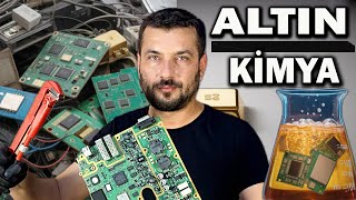Harika Altın Çıkarma Yöntemi / Hurda Elektronik Kartlardan Altın Çıkar