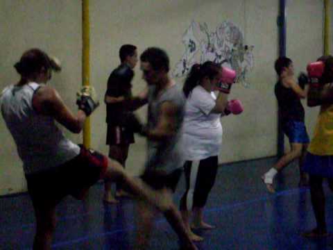 treino muay thai mori team