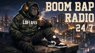 🚇 24/7 Boom Bap Radio 📼 90s Hip Hop Beats to Study, Chill & Focus