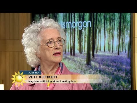 Ribbing: "Kan du sluta smaska - jag kan inte koncentrera mig" - Nyhetsmorgon (TV4)