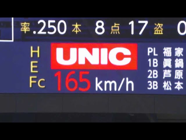 【5回裏】遂に出た!! マリーンズ・佐々木朗希 日本人投手最速タイとなる165キロを計測!!  2023年4月28日 オリックス・バファローズ 対 千葉ロッテマリーンズ