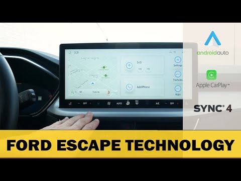 Sync4 in the Ford Escape 13.2" Screen |  (2023-2025 models)