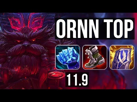 ORNN vs WUKONG (TOP) | 3/0/10, 400+ games | NA Diamond | v11.9