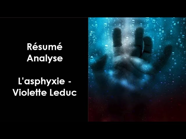 Vídeo relacionado con L'Asphyxie
