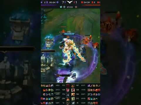 T1 vs NS Bdd Sylas SoloKill Zeus Renekton - 2022 LCK Summer #shorts