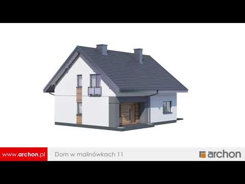 Dom w malinówkach 11 – Prosty i ekonomiczny dom I ARCHON+ Projekty Domów