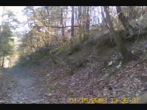 Inizio discesa Percorso G3C Bergolo-Cortemilia mtb Langhe.wmv