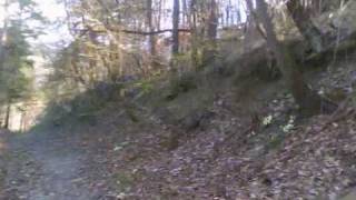 preview picture of video 'Inizio discesa Percorso G3C Bergolo-Cortemilia mtb Langhe.wmv'