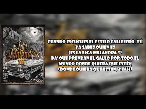 TREN LOKOTE FT.DHARIUS, C-KAN, TIRO LOKO, JINCHO, EL PECADOR - LIGA MALANDRA 3 - LETRA