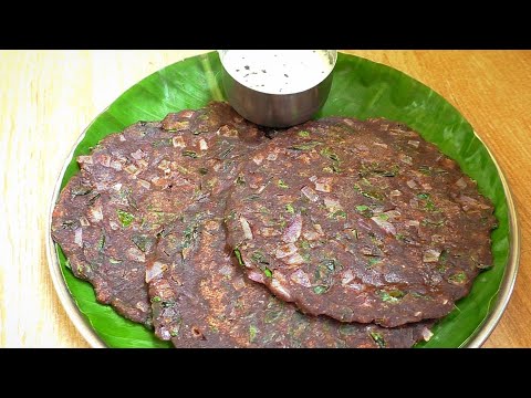 Ragi Roti | Diabetic Friendly Recipe | ராகி ரொட்டி ரெசிபி | Healthy Breakfast