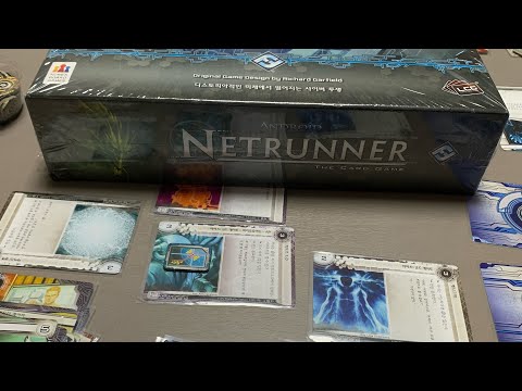 [안드로이드 넷러너] Ep.2 Haas-Bioroid vs Shaper, Android Netrunner Playthrough 2p