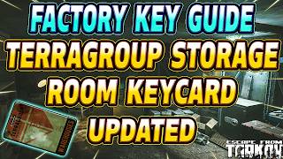 TerraGroup Storage Room Keycard - Key Guide - Escape From Tarkov