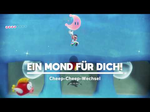 Super Mario Odyssey - Seeland - Mond Nr. 3 - Cheep-Cheep Wechsel
