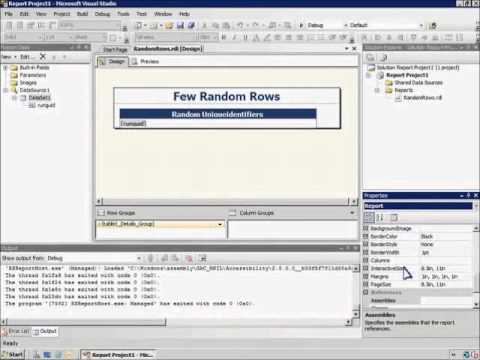 Rendering the whole SSRS report in a single page