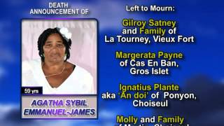 Agatha Sybil Emmanuel James long 1
