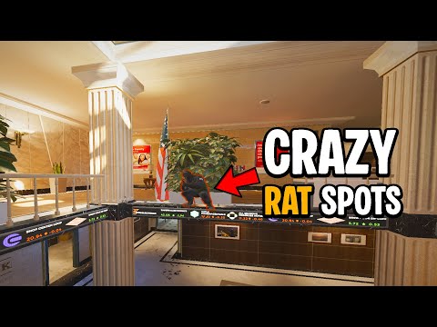 The BEST RAT SPOTS in SIEGE X for EVERY MAP