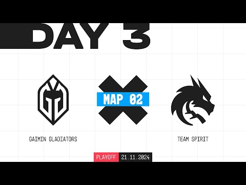 1win Series Dota 2 Fall ENG | DAY 3 | Gaimin Gladiators vs Team Spirit | BO3
