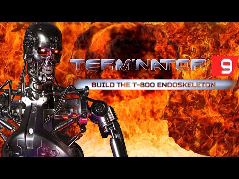 Terminator Build the T-800 #9 Unboxing and Review from @HachettePartworksLtd , @AgoraModels