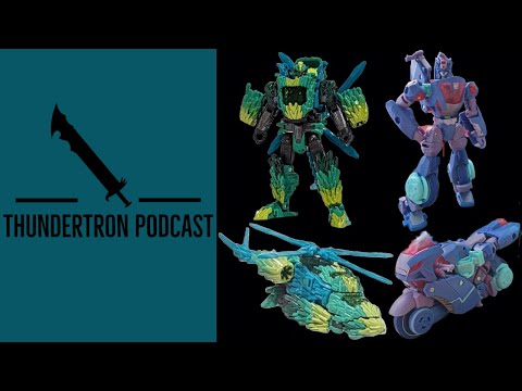 Thundertron Podcast: Transformers Legacy United Wave 2 Deluxe Class Shard & Chromia First Look!!!