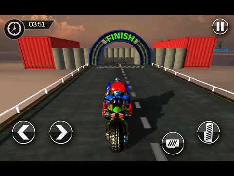 US Police Robot Bike Stunts E04 Android GamePlay HD