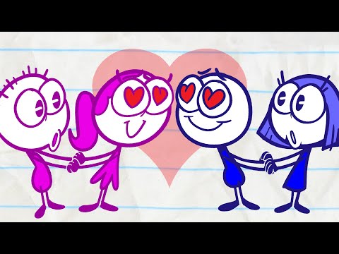 Pencilmate's Love Is In THE WAY! | Animated Cartoons Characters | Animated Short Films| Pencilmation