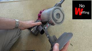 How to Find SERIAL & MODEL Number on DYSON V7 Vacuum Cleaner SV11 - Beginners guide