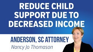 preview picture of video 'How Do I Reduce Child Support in South Carolina? | Anderson SC Family Court Lawyer'