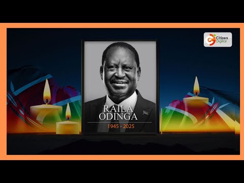 President Ruto mourns the former Prime minister Raila Odinga