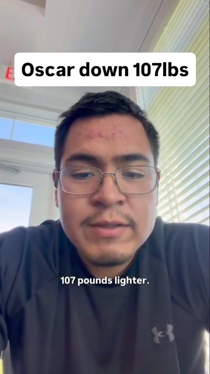 Our client Oscar lost 107lbs🔥