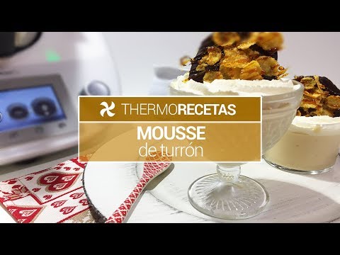 Mousse de Turrón con Galleta Crujiente