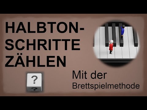 Halbtonschritte RICHTIG zählen - Mach nicht diesen Fehler!