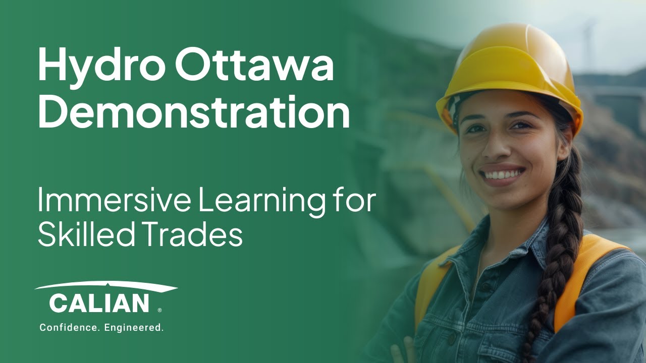 Immersive Learning - Hydro Ottawa Demonstration