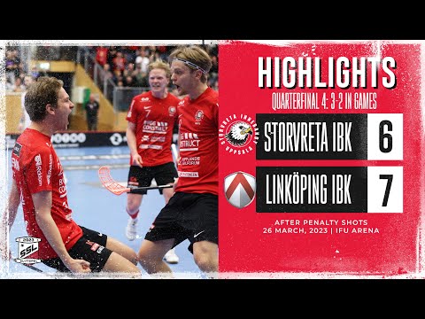Highlights Quarterfinal 5 Storvreta IBK vs Linköping IBK 6-7 after penalty shots