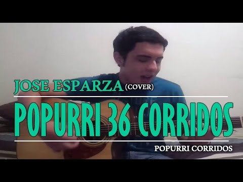 Popurri de 36 Corridos y Canciones en 10 minutos con solo 5 acordes - Jose Esparza