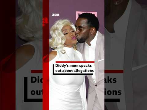 Watch the video | Diddy's mum speaks out about allegations. #Diddy #SeanCombs #BBCNews