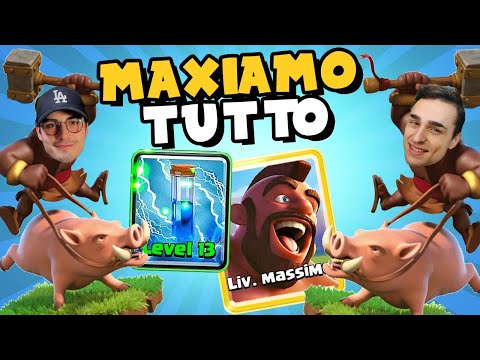 VIDEO LEGGENDARIO con GRAX su CLASH ROYALE! Maxiamo IL DOMATORE e LA SCARICA