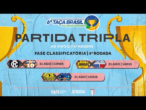 Taça Brasil Sub13 Masculino Divisão Especial - Jogo 13, 14 e 15 - 4ª Rodada - Ao vivo