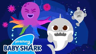 Where Did My Color Go?  Baby Shark Colors  Learn C