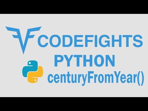 Centuryfromyear Python Solution Codefights