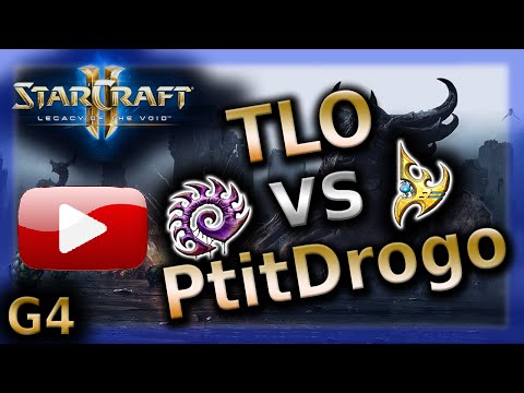 SC2 LotV Tournament - TLO (Z) vs PtitDrogo (P) - Game 4 on Ruins of Seras