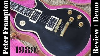 Video thumbnail for 1989 Gibson Les Paul Custom Black | Peter Frampton Vibe | Review + Demo by The Trogly's Guitar Show