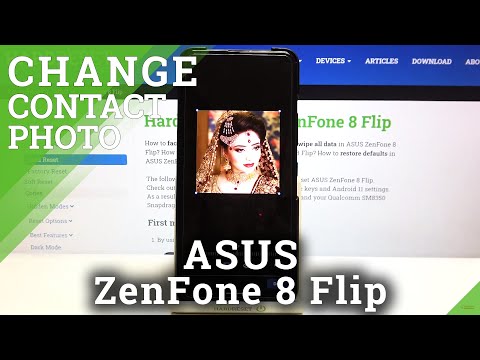 How to Add Photo to Contact in ASUS ZenFone 8 Flip – Personalize Contact Profile
