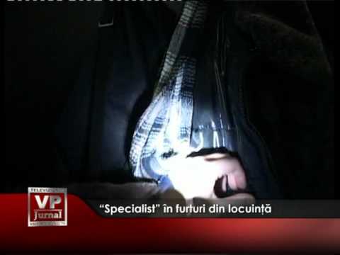 “Specialist” în furturi din locuinţă